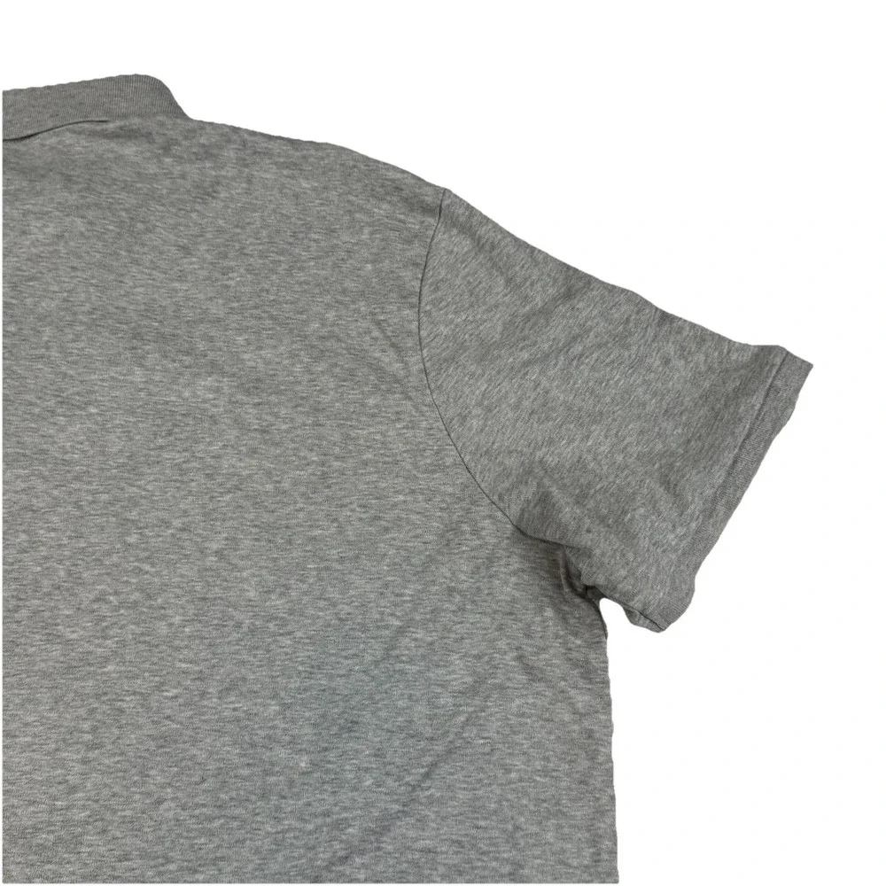 Polo Ralph Lauren Short Sleeve Polo Shirt Flesh Pony Heathered Gray Men's Large